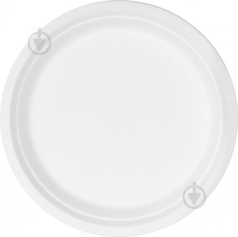 Тарілка одноразова столова, паперова, 260мм